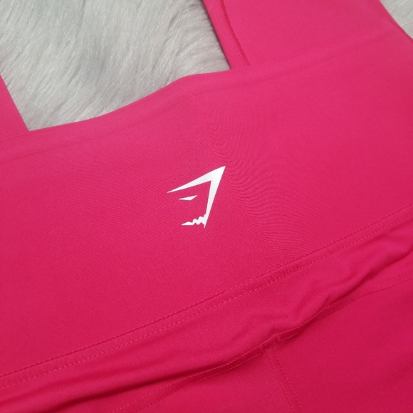 Gymshark Fusion Leggings 1.0 • Cranberry • SZ L - Picture 3 of 8